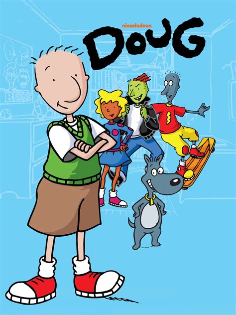 doug funnie cartoon characters in designer clothes gucci nike|list of doug's characters.